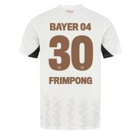 Bayer Leverkusen Jeremie Frimpong #30 Udebanetrøje 2024-25 Kortærmet